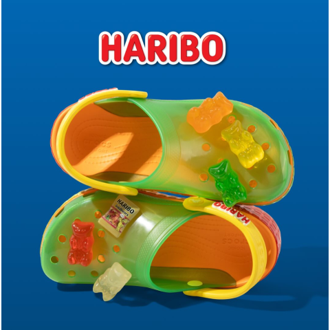 全新上架！超可爱！Haribo X Crocs 全新联名上架！QQ弹弹的洞洞鞋萌哭了