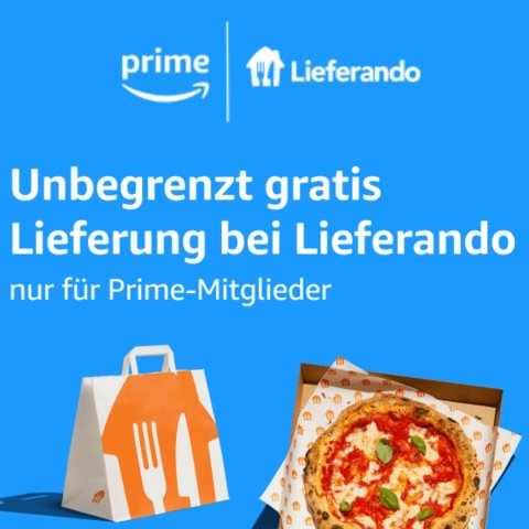 太牛了，prime会员直接回本强强联合啦！开Prime会员，Lieferando 无限免运费🚚