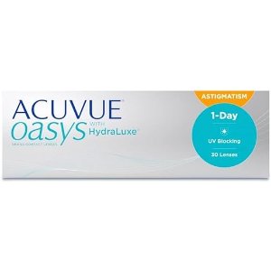 Acuvue高端线 泪液注入设计 干眼人必备！欧舒适系列 小泪片 日抛30片