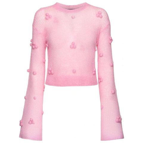 轻薄针织长袖毛衣