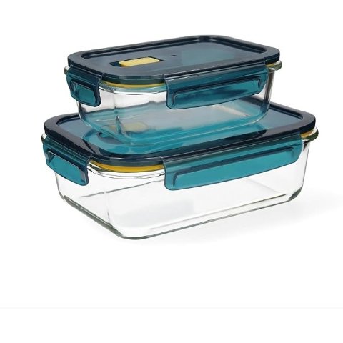 大小两件套玻璃餐盒