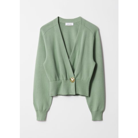 & Other Stories鼠尾草绿色针织衫