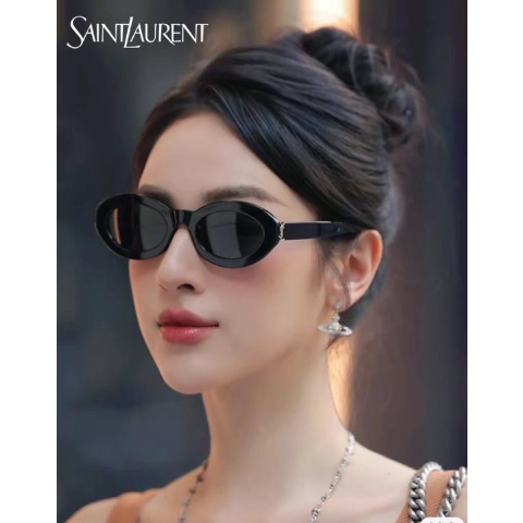 Saint Laurent圆框墨镜