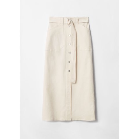 & Other Stories牛仔纽扣半裙