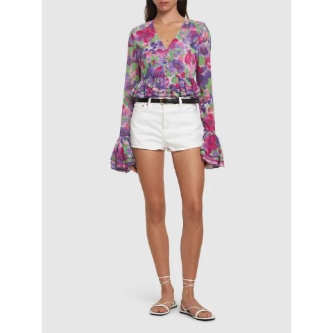 Reina Olga Candia印花上衣