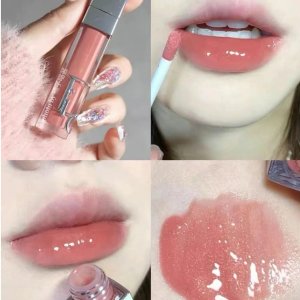 Dior清透白开水啊！丰唇蜜 #12