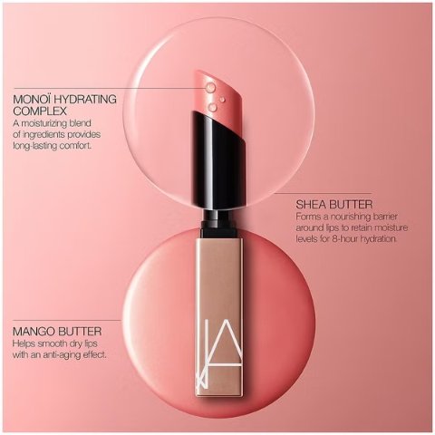 NARS#Dolce Vita 冷烟玫瑰！图片@孔子的孔粉金管唇膏 #888DV