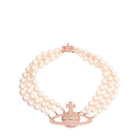 Vivienne Westwood到处带断货的大爆款！三层珍珠 CHOKER