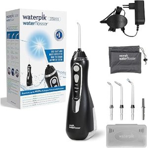 Waterpik黑色简直泰酷辣便携水牙线 
