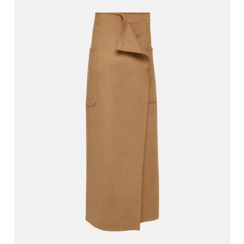 Max Mara毛呢长裙