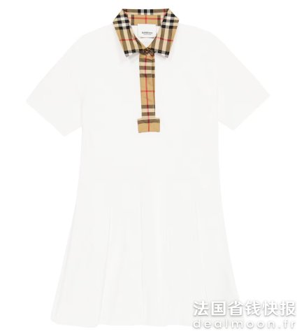 Burberry小白裙