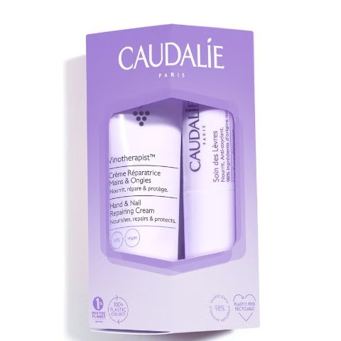 Caudalie葡萄籽系列 护手+护唇套装