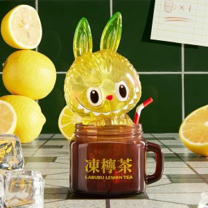泡泡玛特 Labubu 冻柠茶吊卡上线！🍋超级夏日感