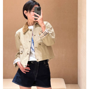 Burberry@Burberry-小k翻领夹克