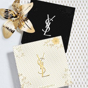 YSL官网🎁狂送8件好礼：皮质香水包+自由之水+夜皇后等