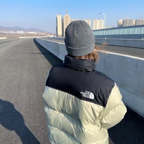 The North Face补货啦！！！Diablo拼色羽绒服