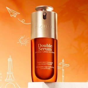 Clarins 黄金双萃抄底价🔥€69收50ml套装(官值€149+)
