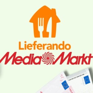 从这里进去！输入地址之后选择！Mediamarkt X Lieferando 通用5折