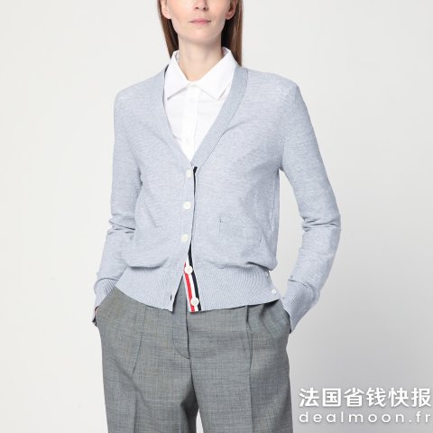 Thom Browne灰色开衫