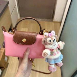 Longchamp 珑骧闪促‼️雾霾蓝、棉花糖粉、纸白色饺子包