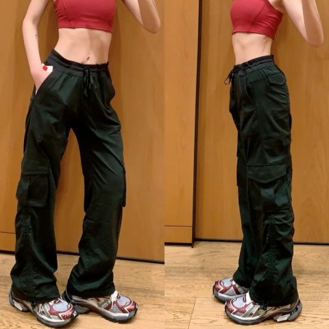 Dance Studio 工装裤