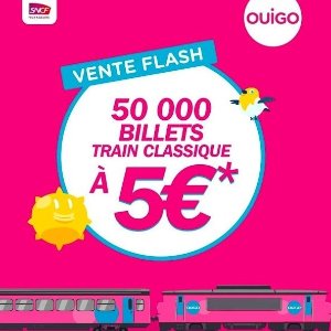 限量50000张！先到先得！预告：SNCF 2日闪促来袭！单程€5💥至巴黎、南特、雷恩等地