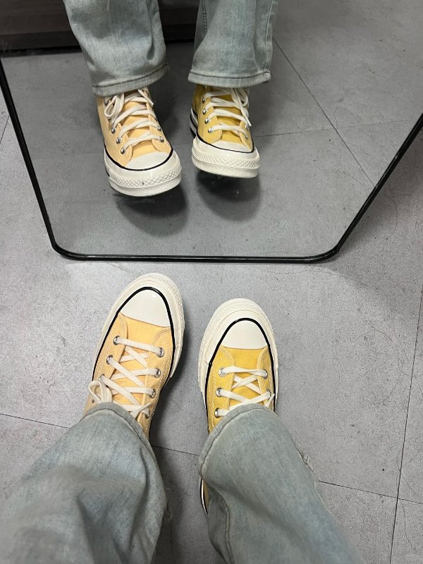 Chuck 70 vintage 柠檬黄