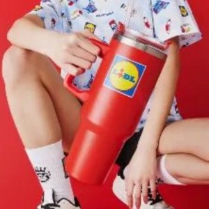白女吸管杯🥤€6.99我承认我心动了！Lidl定制吸管杯 这白菜价赶紧来薅