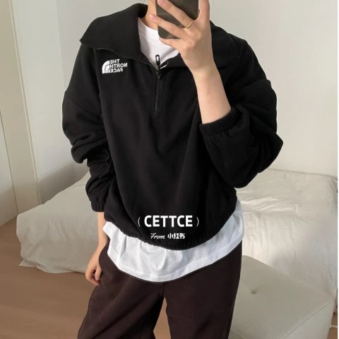 抓绒卫衣