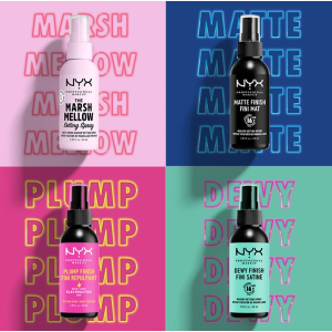 NYX 定妆喷雾💧油皮哑光/干皮水光 除了便宜没别的毛病