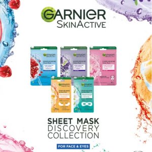 终于补货！Garnier卡尼尔面膜5片装 去油抗皱补水 开价战斗机