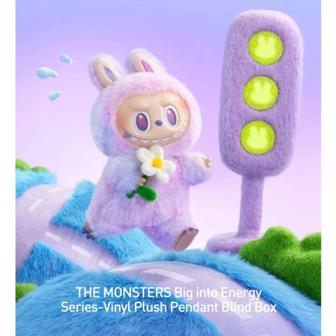 THE MONSTERS Big into Energy Series-Vinyl Plush Pendant