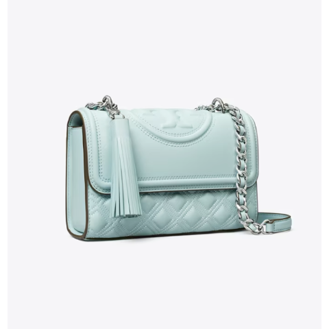 Tory Burch粉色单肩包