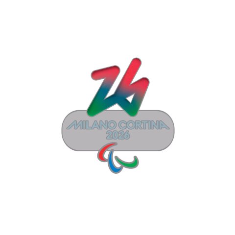 2026米兰冬残奥会 logo pin