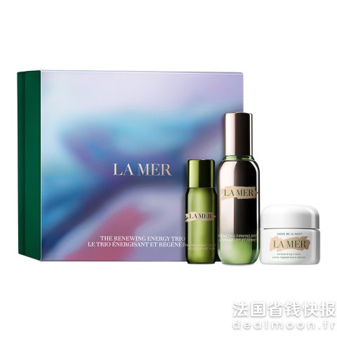 La Mer紧塑刀精华30ml+面霜30ml+精粹水30ml