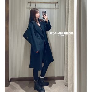 S Max Mara@厦门ada戴的穿搭日常Paolore 长款大衣