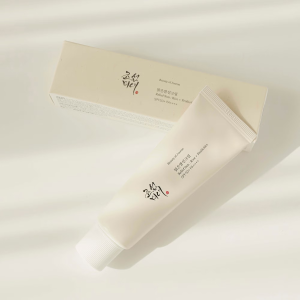 干皮闭眼入 水润好推 通透水光肌！BOJ大米防晒SPF50+ 50ml