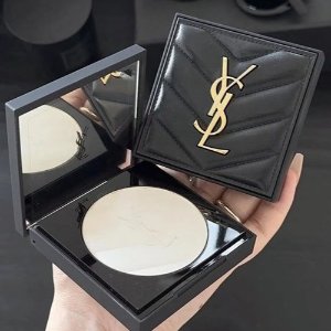 YSL 皮革粉饼透明色 磨皮➕控油➕隐形毛孔 好适合夏天
