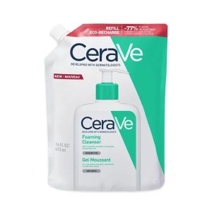 CeraVe补充装超划算！绿氨洁面慕斯补充装473 ml