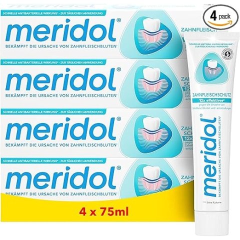meridol 牙膏 75ml*4支