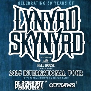 Lynyrd Skynyrd 2025 世界巡演 🇩🇪德国剩5场 🇫🇷法国1场