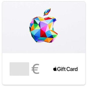 Apple送礼没灵感就选它！！面额可选€10-€250礼品卡
