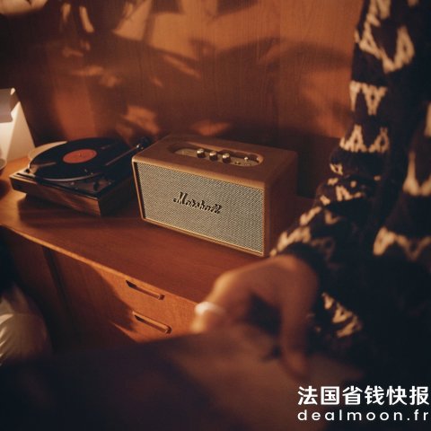 Marshall3代直降€100！Stanmore III 蓝牙音箱 棕色