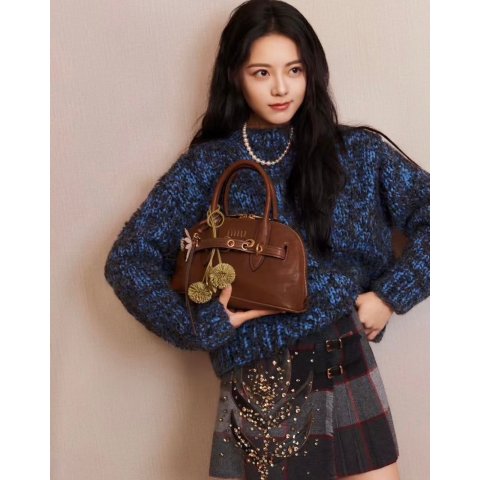 Miu Miu@赵今麦同款Aventure 手提包