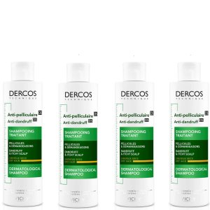 VichyDercos 黄标去屑洗发水 4瓶