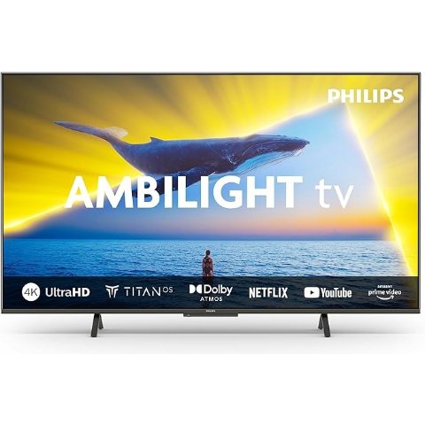 Philips Ambilight 43PUS8109 4K LED智能电视