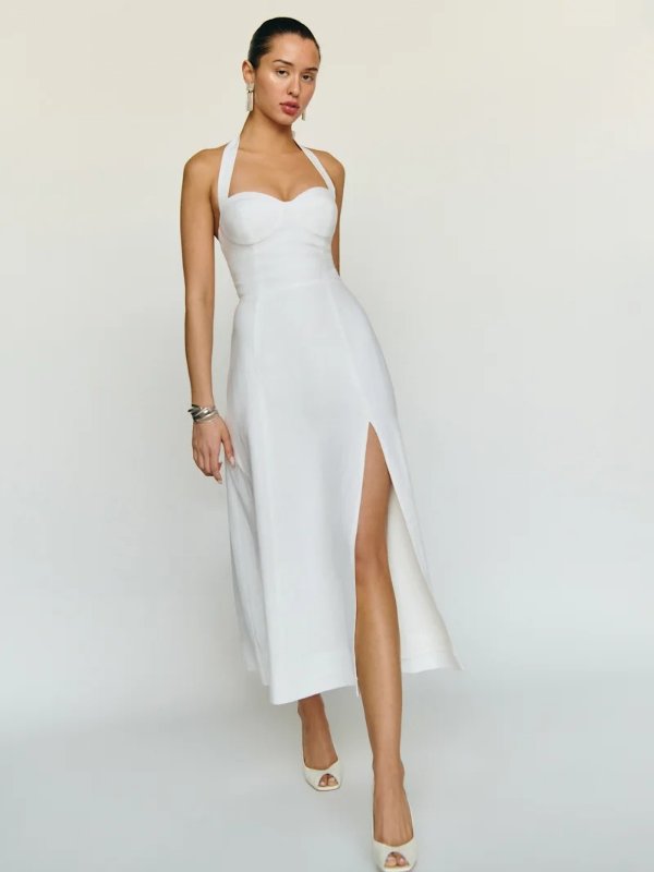 Petites Tala Linen 小白裙