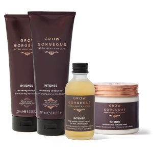 Grow Gorgeous加强版生发洗护、精华、发膜4件套
