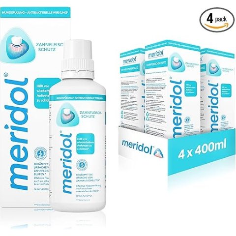 meridol 漱口水 400ml*4瓶