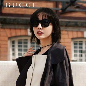 Gucci吴昕 肖战同款GG0163SN 墨镜